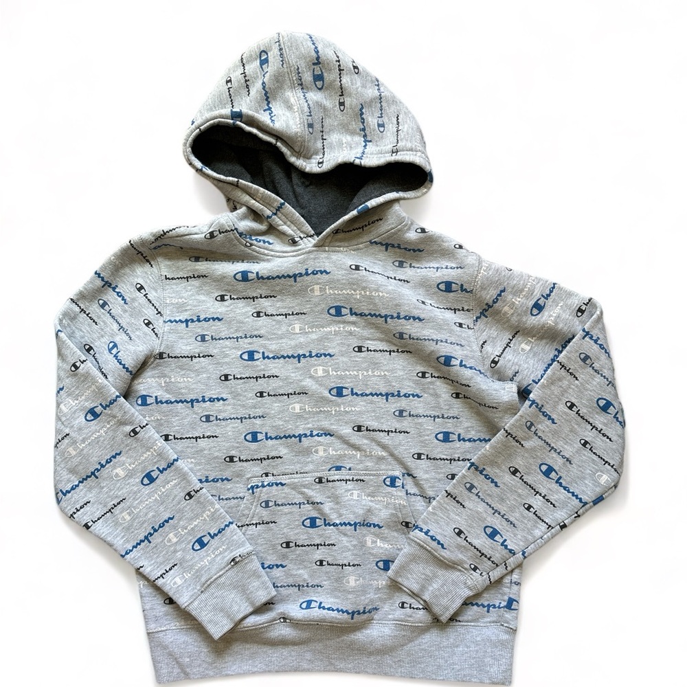 Boys Champion Hoodie Sz Large